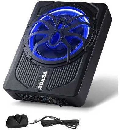 Vevor 10 colių 440W po sėdyne sumontuotas automobilio žemų dažnių garsiakalbis