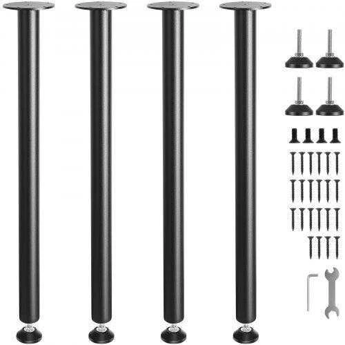 VEVOR Reguliuojamos stalo kojos 762 mm, plieninės