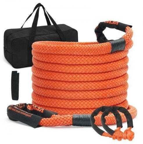 VEVOR 22 mm x 9,1 m kinetinė vilkimo virvė