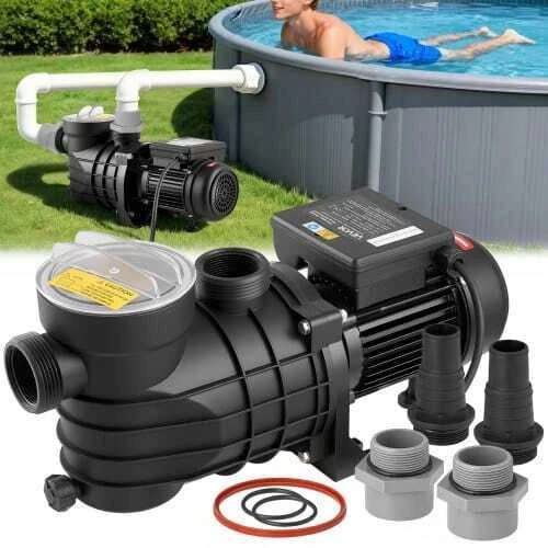 VEVOR Antžeminis baseino siurblys, 250W, 11,700 L/h