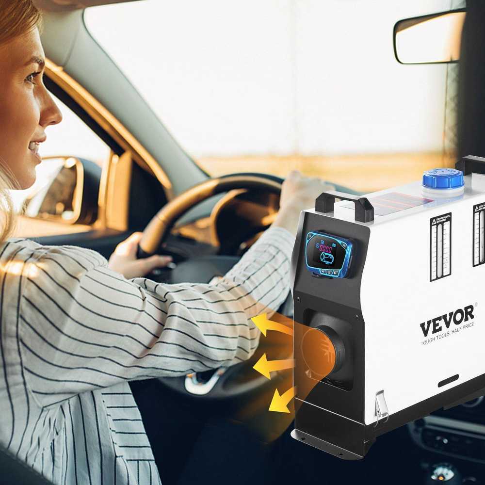 Vevor 8kW dyzelinis šildytuvas automobiliams ir laivams
