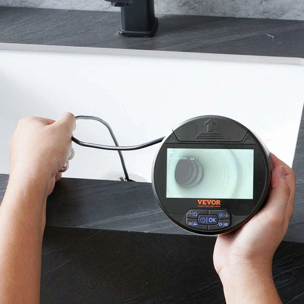 VEVOR Endoskopo kamera su 4.3 colio ekranu