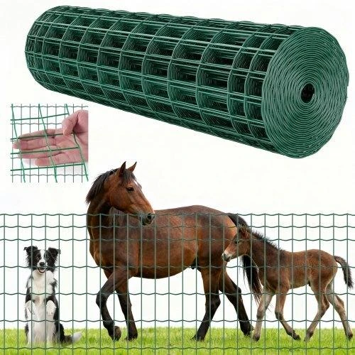 VEVOR Ūkinė tvora, 1 x 25 m, 50 x 100 mm tinklelis