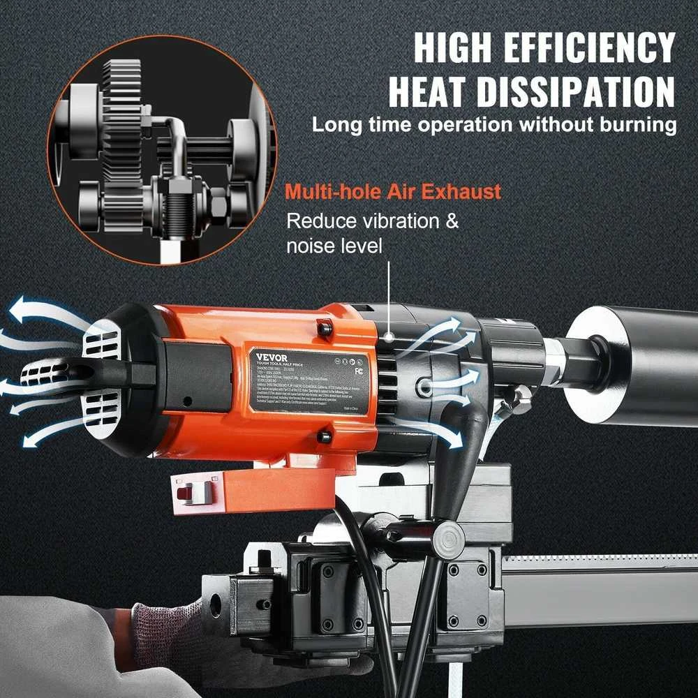 VEVOR Deimantinė gręžimo mašina betonui 3200W 750RPM