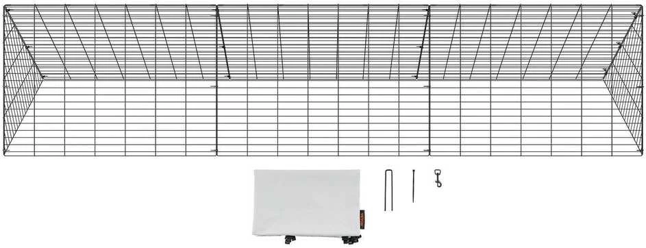VEVOR Vištų tuneliai: 300 x 71 x 61.5 cm