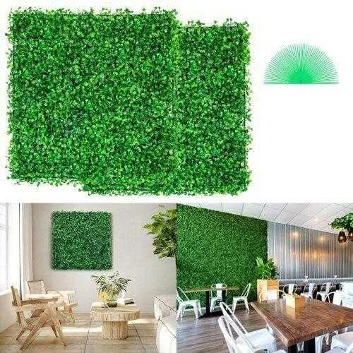 VEVOR Dirbtinės buxus plokštės 12vnt 25cm x 25cm