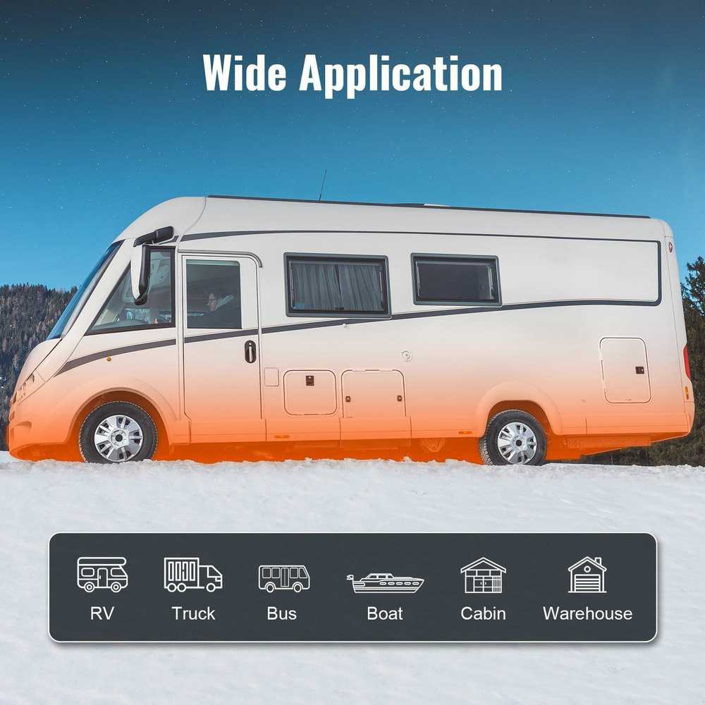 Vevor Dyzelinis oro šildytuvas automobiliams ir RV