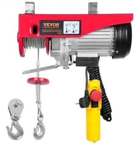 VEVOR Elektrinis keltuvas 600 kg, 220V 1150W