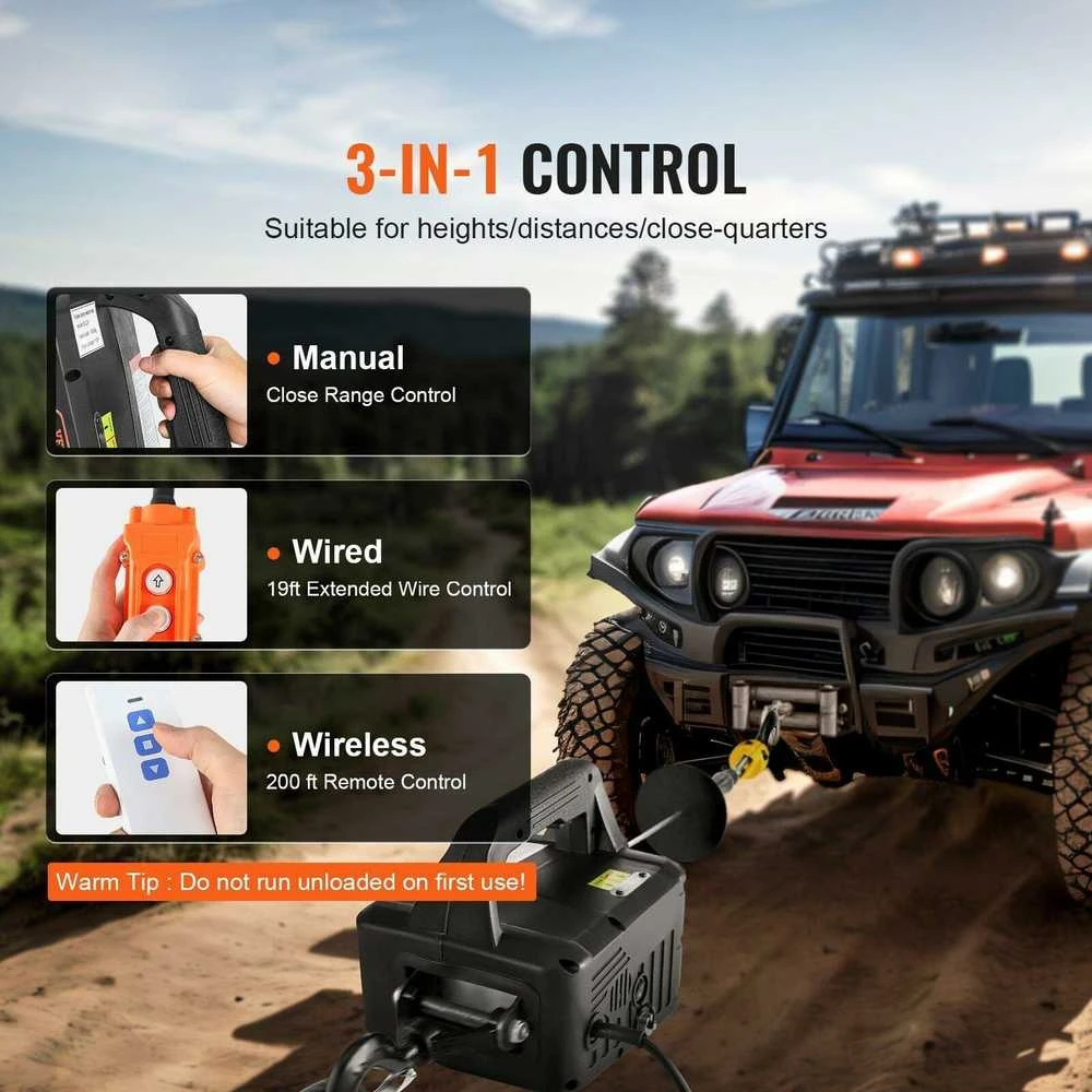 VEVOR 3-in-1 elektrinis kilnojamasis gervė