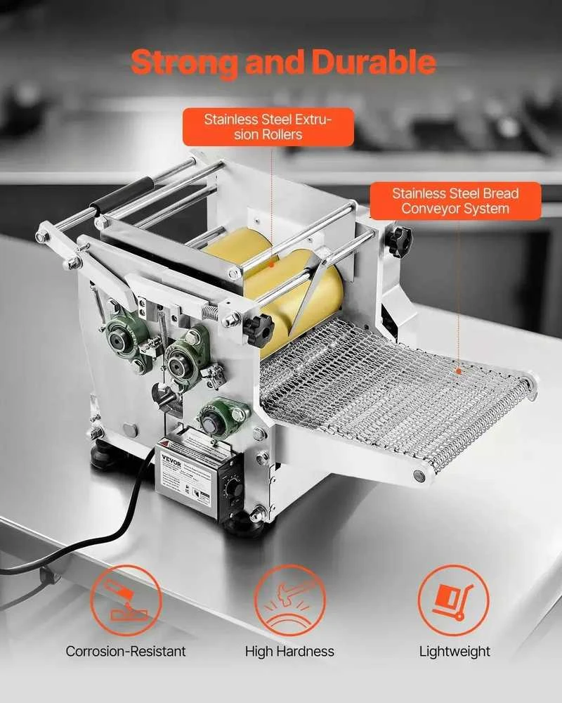 VEVOR Elektrinė kukurūzų tortilijų gaminimo mašina