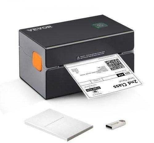 VEVOR Terminis etikečių spausdintuvas 300 dpi 4x6 pakuotėms