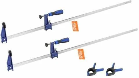 VEVOR Medinės fiksuojančios spaustuvai 91.4 cm, 2 vnt