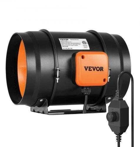 VEVOR 203,2 mm kanalu ventiliatorius HVAC sistemoms