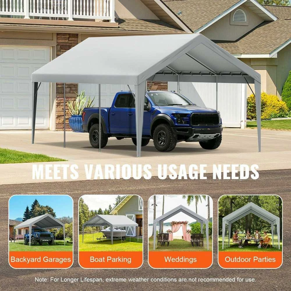 VEVOR Automobilinis stogelis 12 x 20 ft, tik tentas