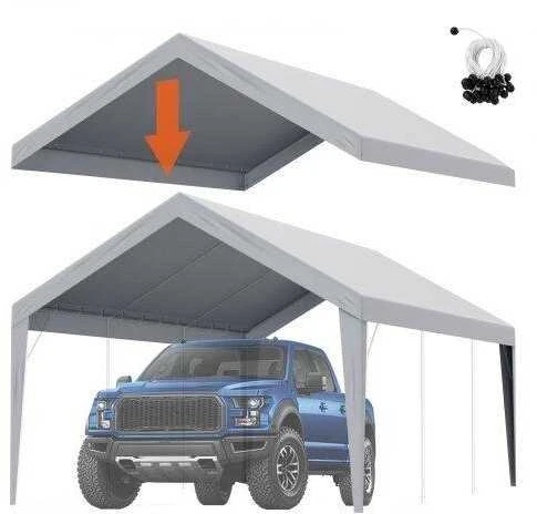 VEVOR Automobilinis stogelis 12 x 20 ft, tik tentas