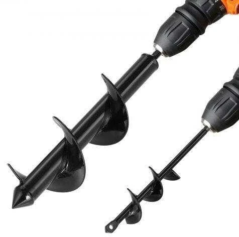 VEVOR 2 vnt. grąžtai 30 cm ir 22 cm