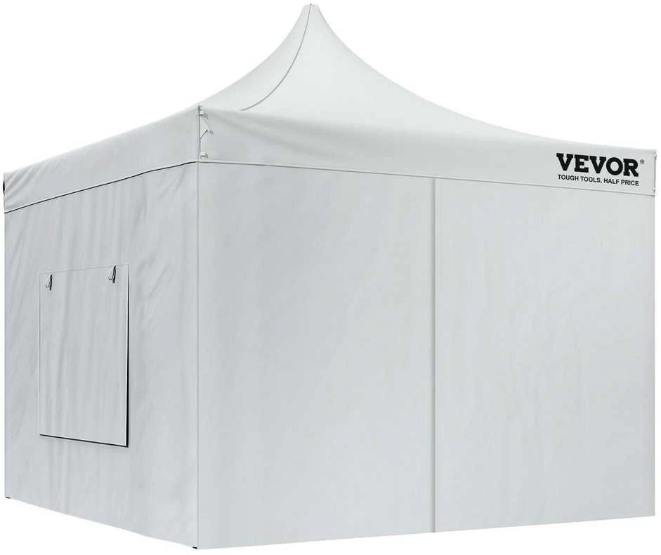 VEVOR Išskleidžiama pavėsinės palapinė 304x304cm su sienelėmis