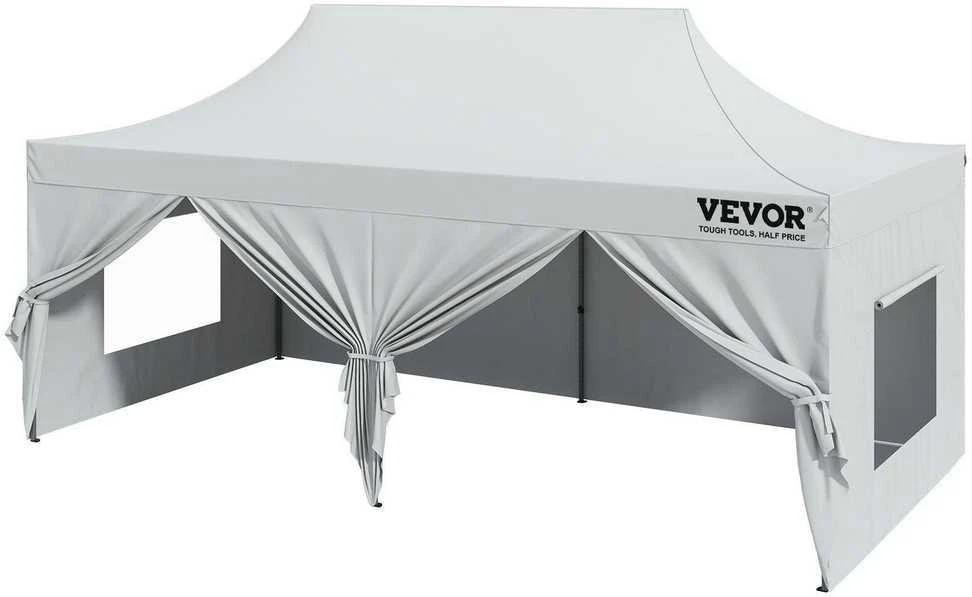Vevor Lauko pavėsinė su sienelėmis ir maišu, 10x20 FT