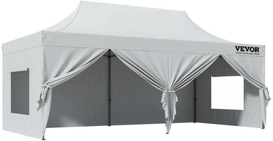 Vevor Lauko pavėsinė su sienelėmis ir maišu, 10x20 FT