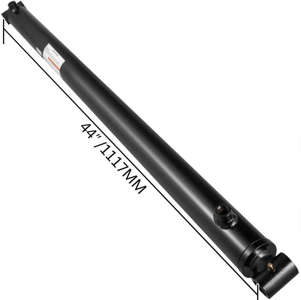 Vevor Ištraukiamas dvigubo veikimo hidraulinis cilindras - 50 mm x 914 mm, 3000 psi, SAE–6 portai