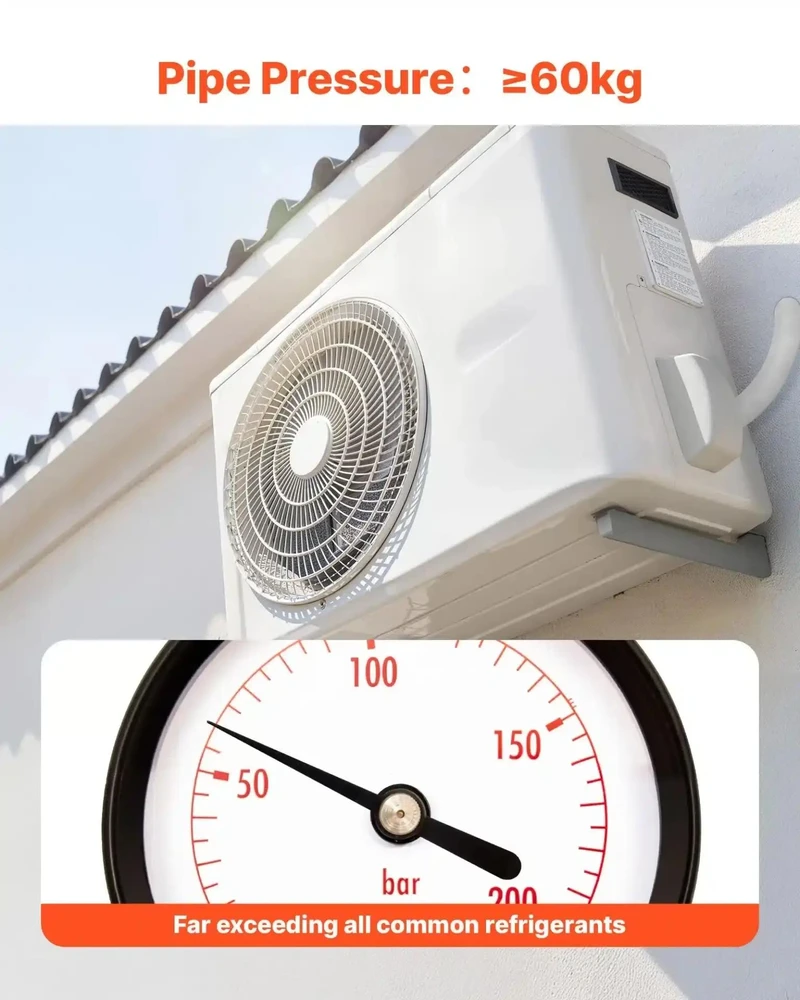 VEVOR 30,5 m kondicionieriaus vamzdyno komplektas