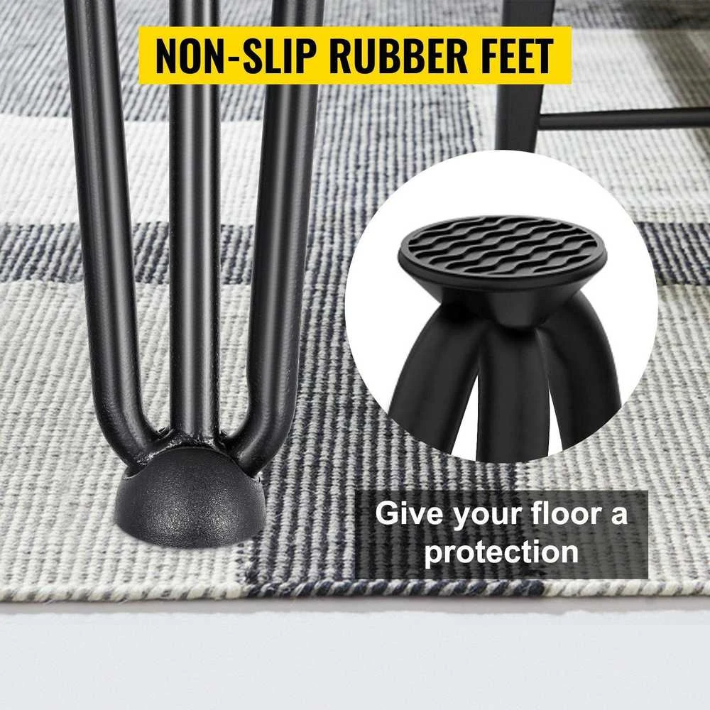 VEVOR Plieninės plauktuotos stalo kojos 101,6 cm