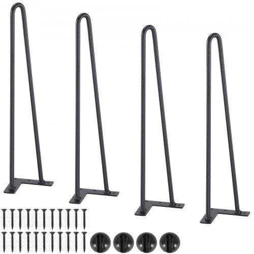 VEVOR 482 mm plaukų segtuko formos baldo kojos