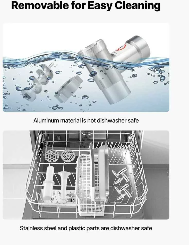 VEVOR Elektrinė mėsmalė dešrų ruošėjui