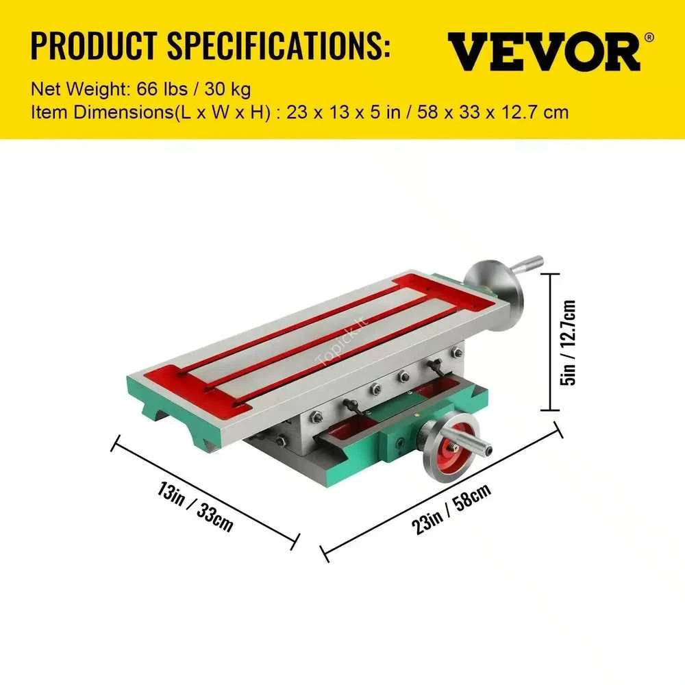 VEVOR Daugiafunkcinis frezavimo stalas 45x17 cm