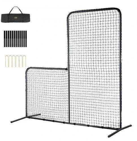 VEVOR apsauginis tinklas beisbolo metikams 213x213 cm