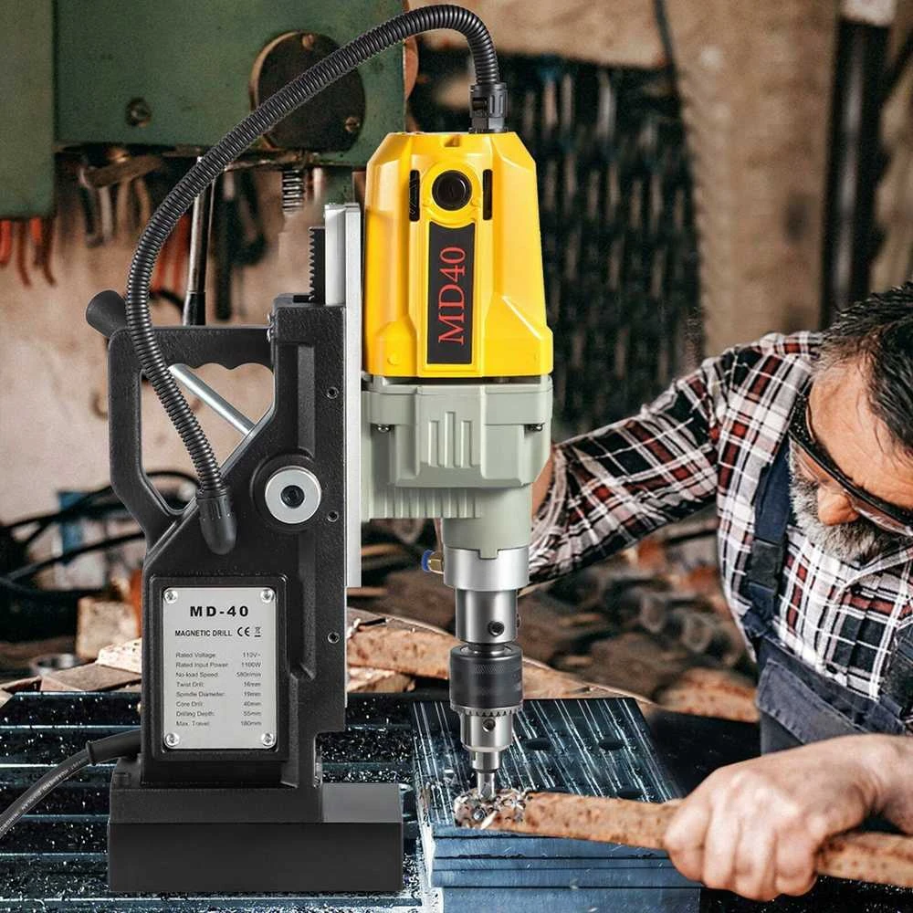 VEVOR Magnetinė gręžimo mašina 1100W, 1.57 cm