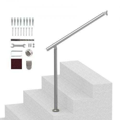 VEVOR 80 cm nerūdijančio plieno turėklai laiptams