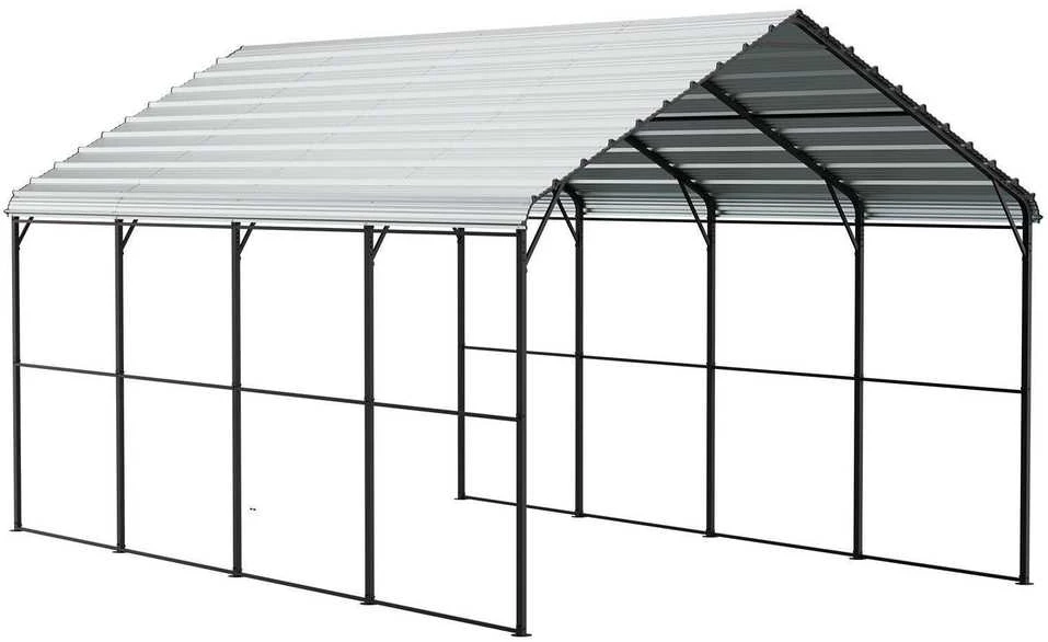 VEVOR Metalinė automobilių pastogė 3,6 x 6 m