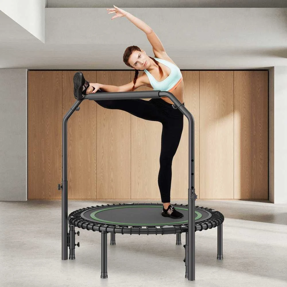 VEVOR 40" sulankstomas mini fitneso batutas su rankena