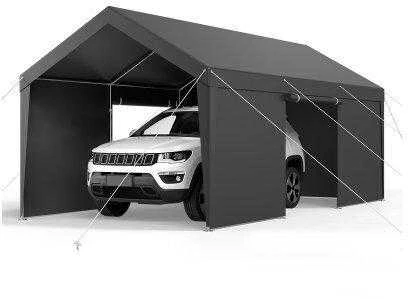 Vevor Automobilio pastogė su šoninėmis sienomis 3.66x6.10m