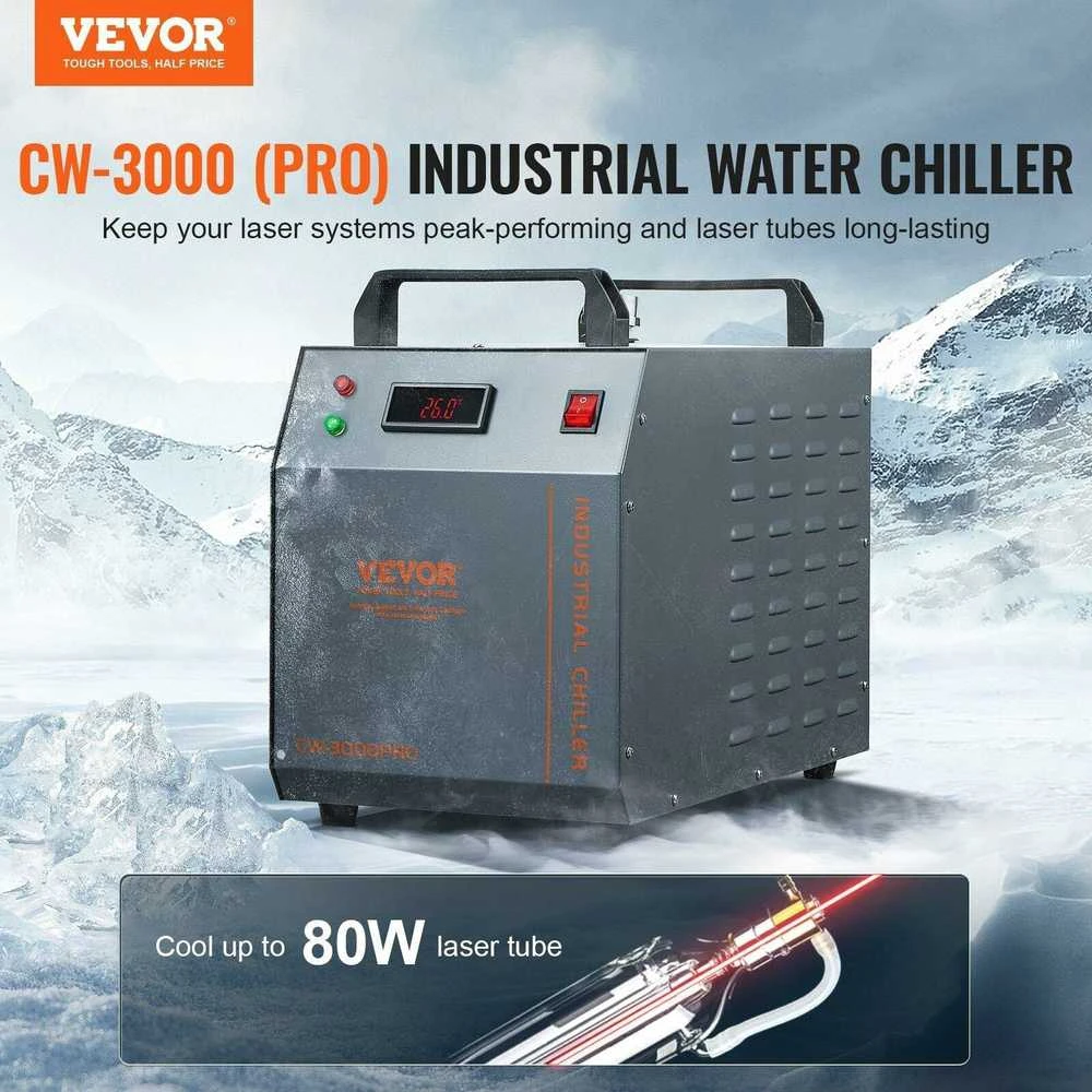 VEVOR Pramoninis vandens aušintuvas CW-3000
