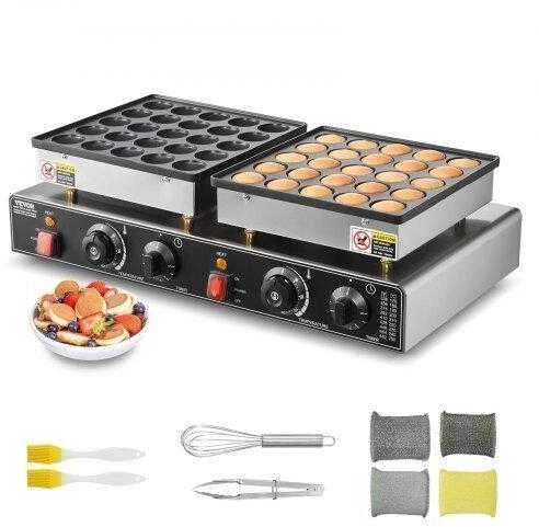 Vaflinė VEVOR 50 vnt. mini olandiškų blynelių kepykla