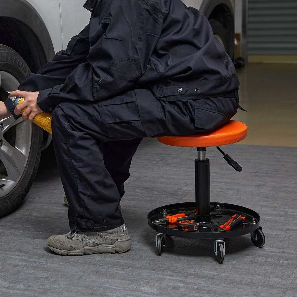 VEVOR Mechaniko taburetė su reguliuojamu aukščiu