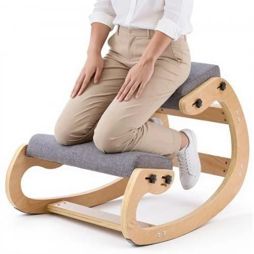 VEVOR Ergonomiška klūpėjimo kėdė pilka