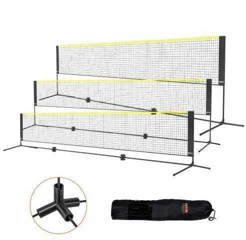 VEVOR Reguliuojamas tinklinis badmintonui ir tinkliniui