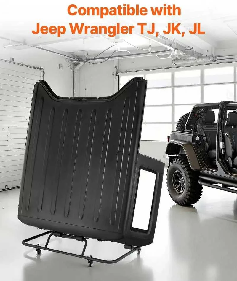 VEVOR Judamas kieto stogo vežimėlis Jeep Wrangler