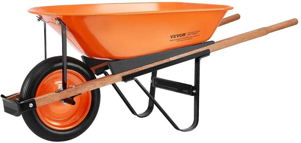 VEVOR Vienaro irklo sodininkytojų vežimėlis, talpa 120 kg