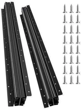 VEVOR Pogrindinės stalčių bėgeliai 80 cm 117 kg apkrova