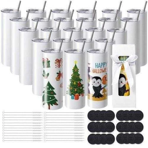 VEVOR 24 vienetų sublimacijos puodeliai 591,5 ml