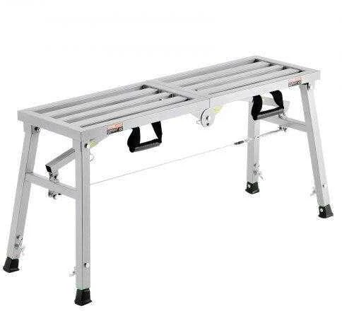 VEVOR Reguliuojamas aukštos kopėčios platforma 180 kg