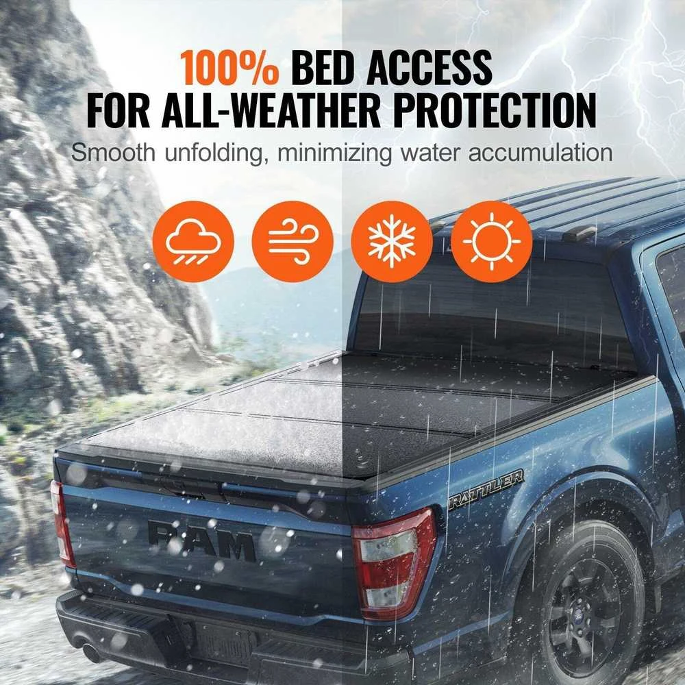 VEVOR Tri-fold bagažinės dangtis Ford F-250 F-350