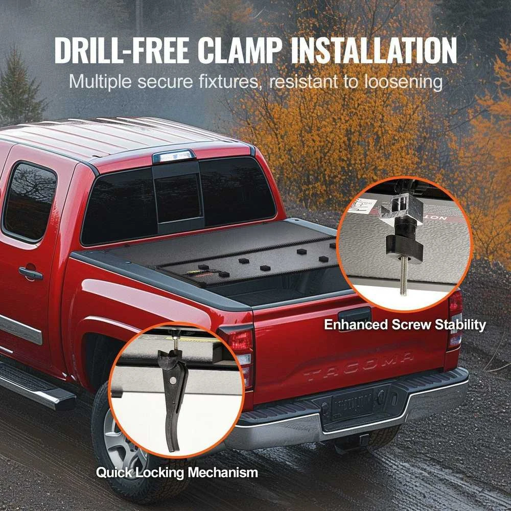 VEVOR Tri-fold dangtis Toyota Tacoma 2016-2023
