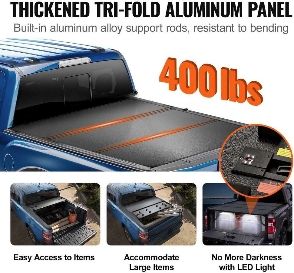 VEVOR Tri-fold bagažinės dangtis Ford F-250 F-350