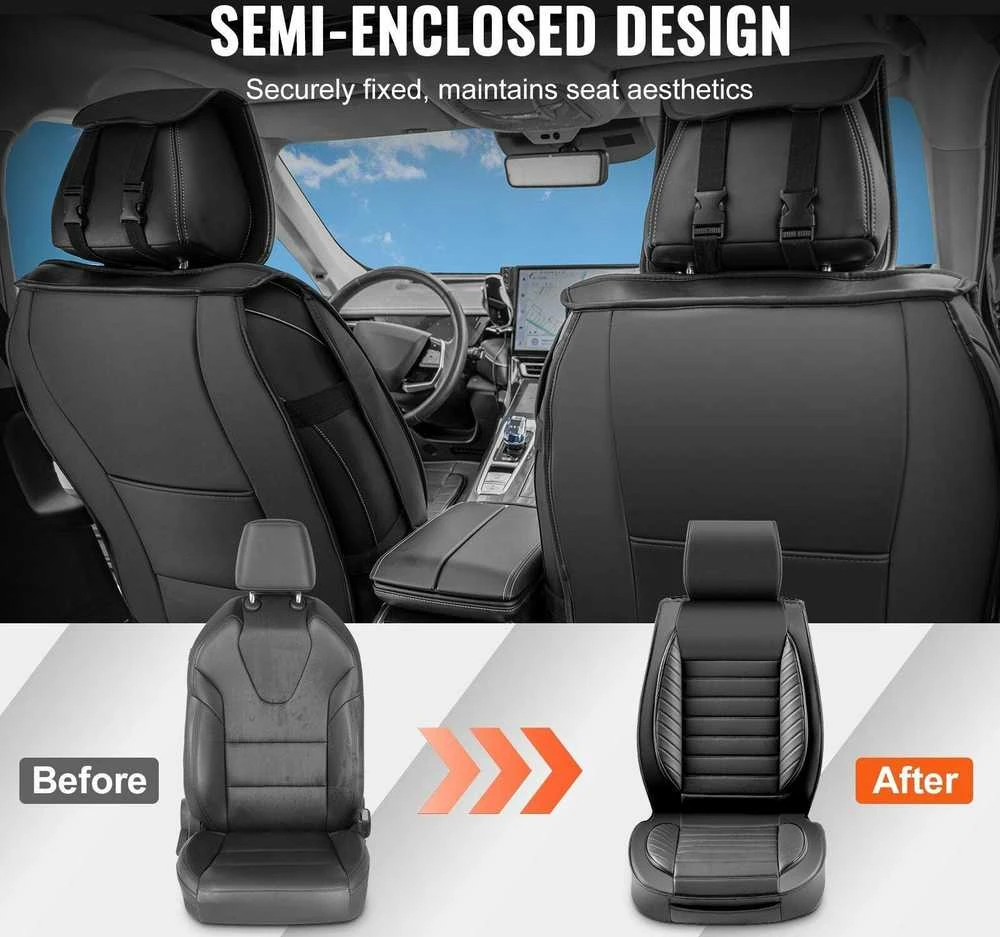 VEVOR Automobilio sėdynių užvalkalai, universali 9 vnt. komplektacija