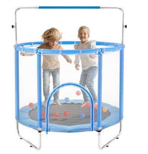Vevor 138 cm batutas vaikams su tinklu viduje ir lauke